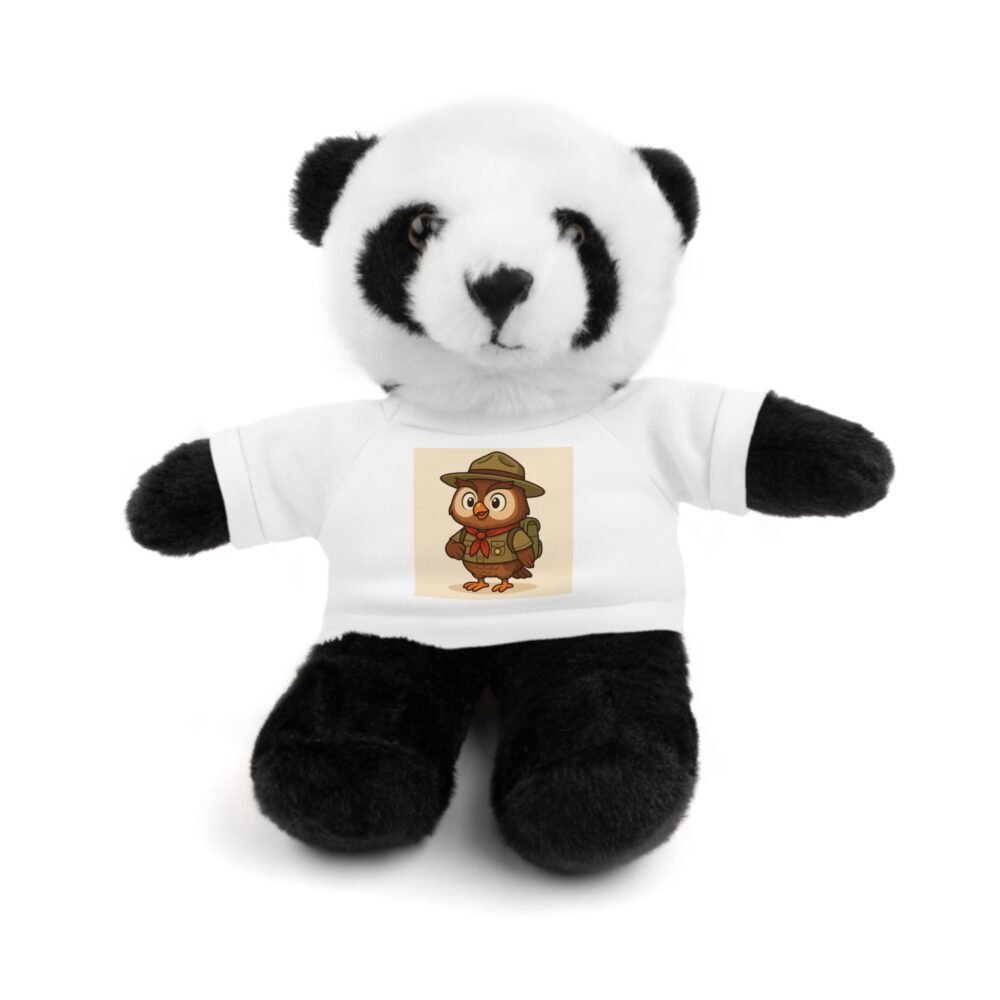 Stuffed Animal with Tee, Cuddle Buddy Gift, Personalized Plush Toy, Kids Birthday, Cute Home Decor, Stuffed Bear for Every Occasion - Imagen 13
