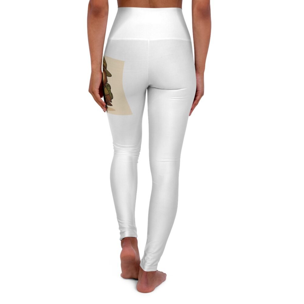Chic High Waisted Yoga Leggings, Comfortable Workout Pants, Athleisure Leggings, Yoga Clothing, Fitness Apparel, Gift for Yogis - Image 2