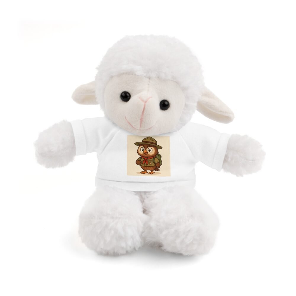 Stuffed Animal with Tee, Cuddle Buddy Gift, Personalized Plush Toy, Kids Birthday, Cute Home Decor, Stuffed Bear for Every Occasion - Imagen 16