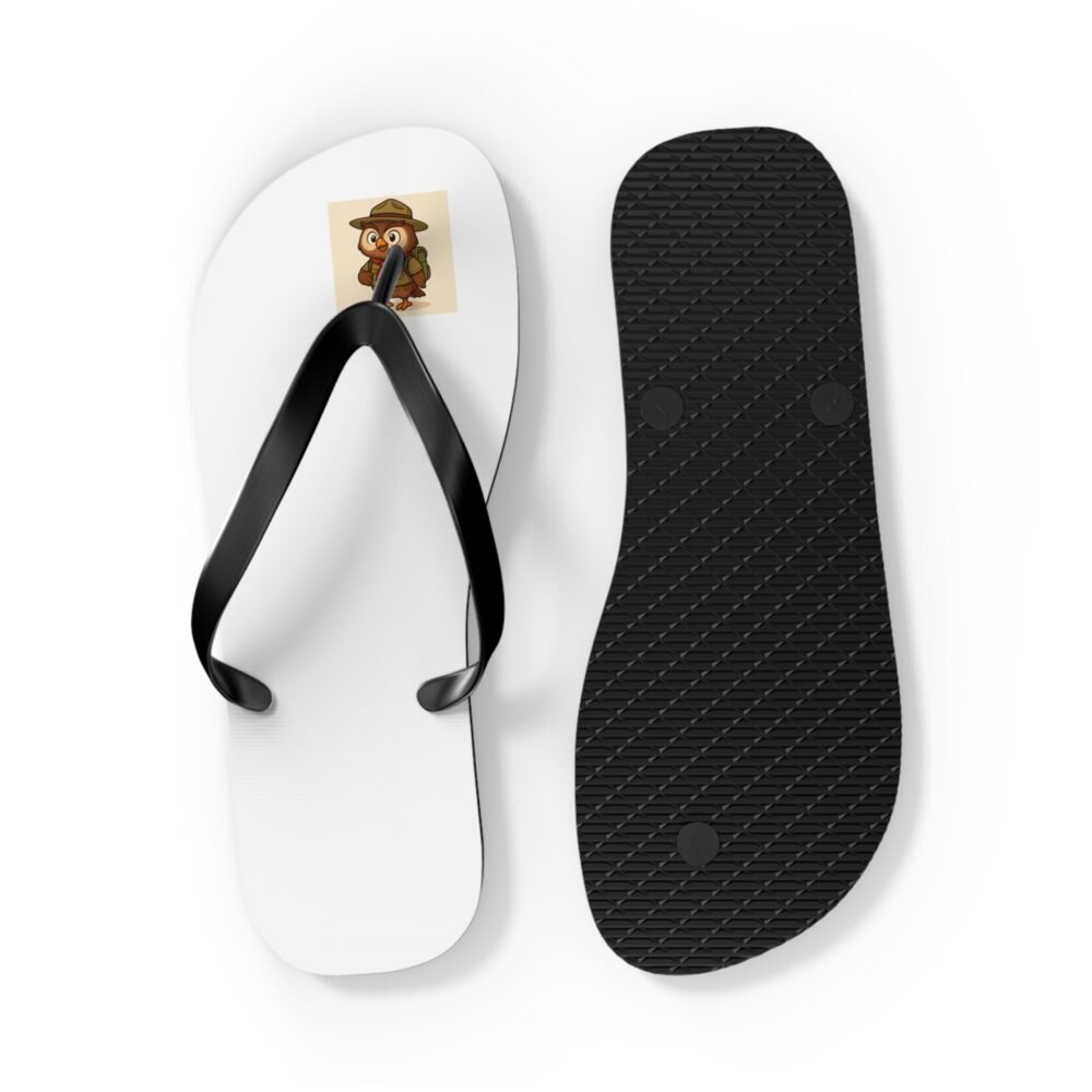 Cute Monkey Design Flip Flops, Summer Sandals for Beach, Vacation Footwear, Fun Pool Party Accessories, Animal Lover Gift - Imagen 2