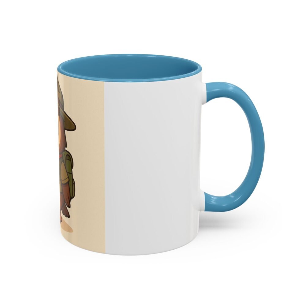 Cute Owl Scout Accent Coffee Mug, Nature Lover Gift, Camping Cup, Adventure Mug, Perfect for Birthdays, Holidays - Image 18