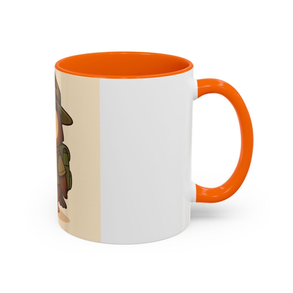 Cute Owl Scout Accent Coffee Mug, Nature Lover Gift, Camping Cup, Adventure Mug, Perfect for Birthdays, Holidays - Image 22