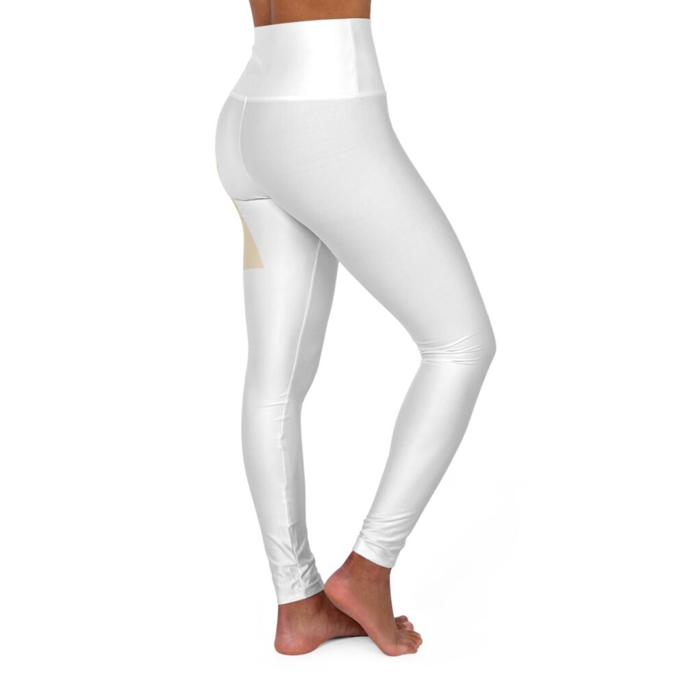 Chic High Waisted Yoga Leggings, Comfortable Workout Pants, Athleisure Leggings, Yoga Clothing, Fitness Apparel, Gift for Yogis - Image 4