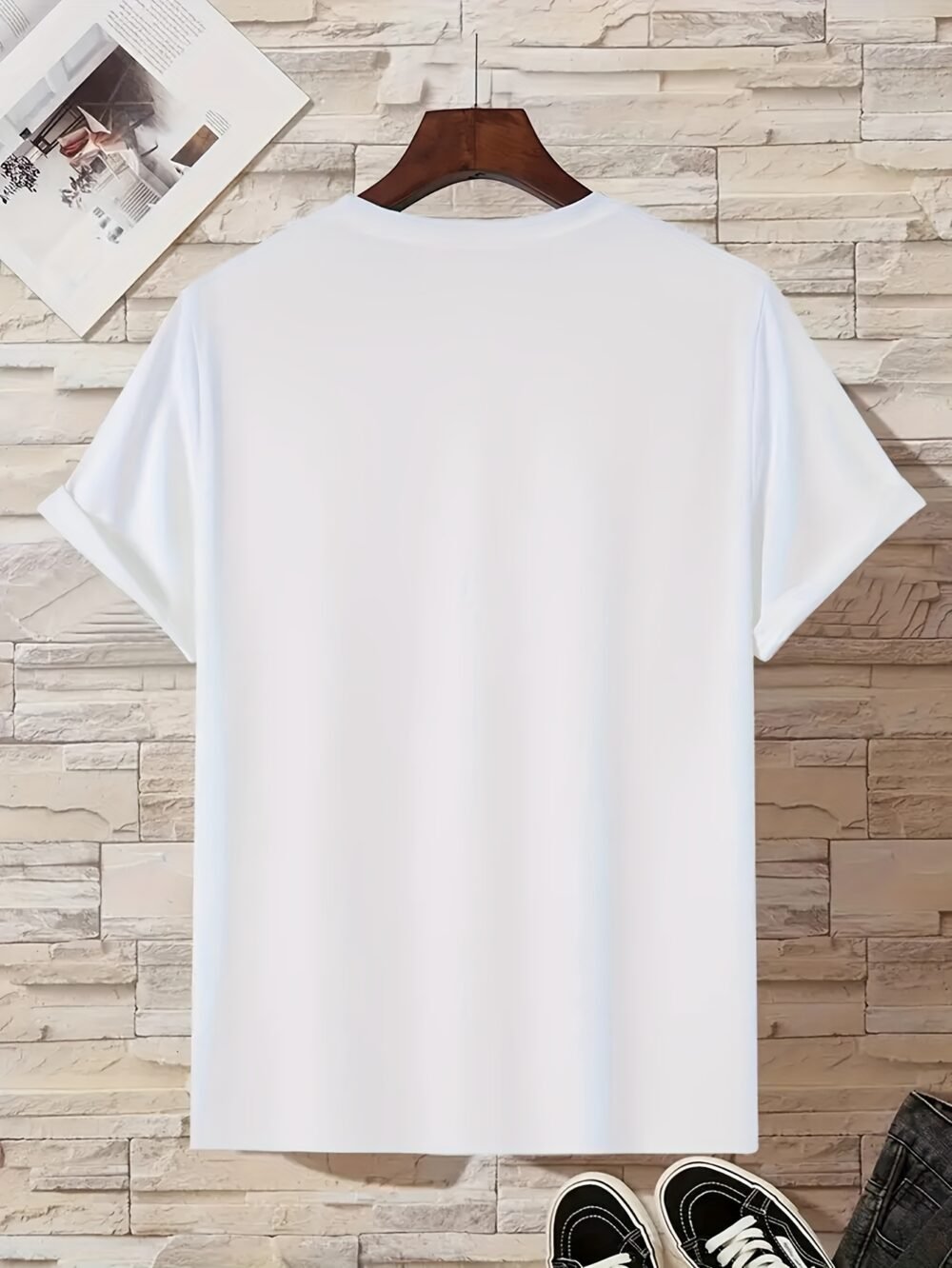 Camiseta de manga corta con cuello redondo y estampado de la bandera de España para hombre, tejido de punto de poliéster, corte regular, ligera elasticidad, estilo casual urbano con diseño patriótico para camiseta de verano para adultos. - Image 10